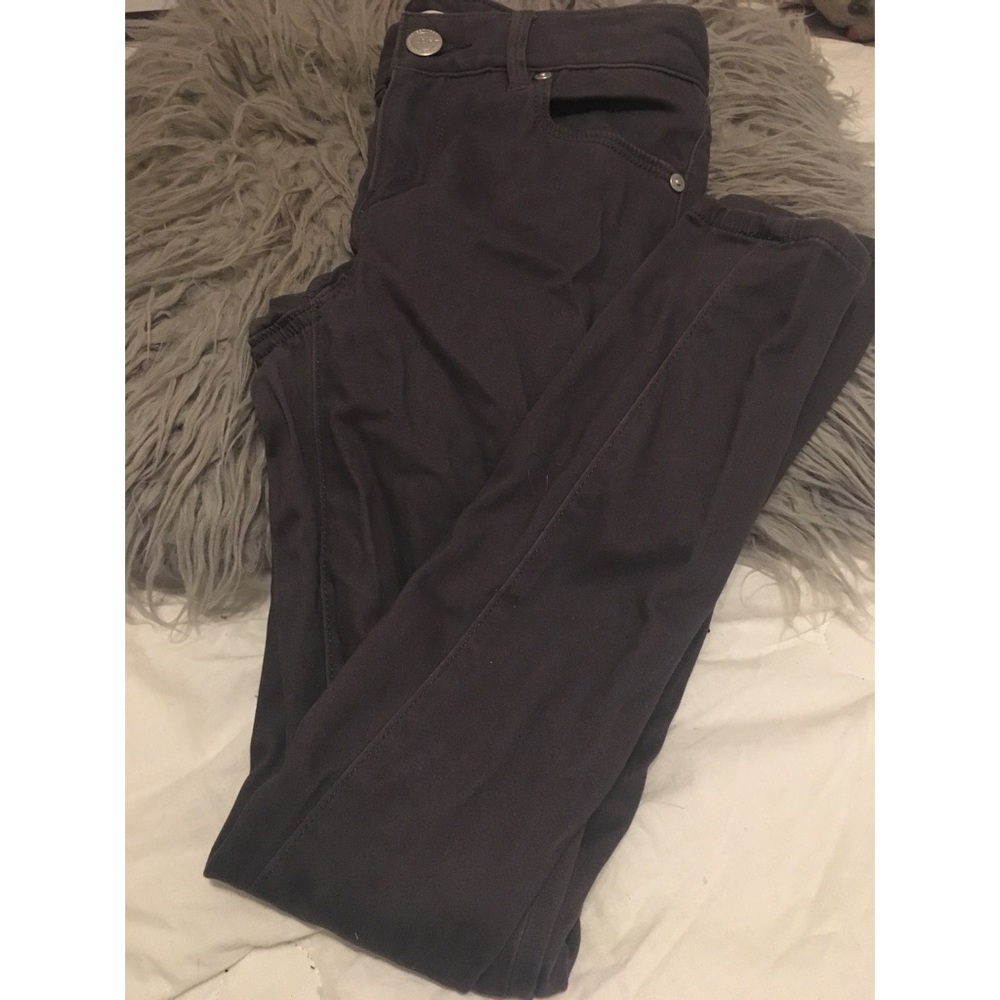 Loft Grey Skinny Jeans/Jeggings